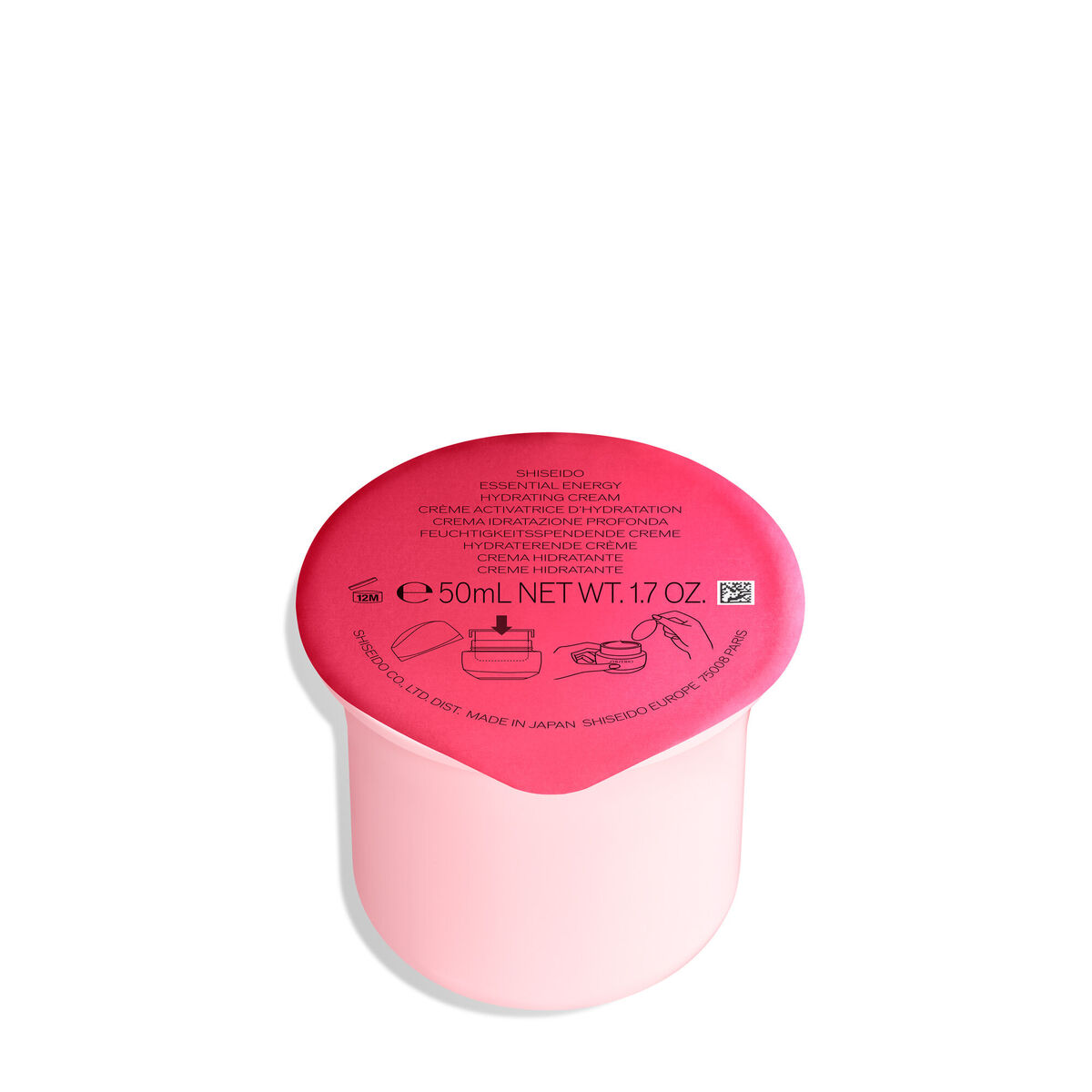 Mitrinošs krēms Shiseido Essential Energy 50 ml Uzpilde